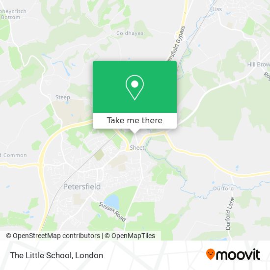 The Little School map