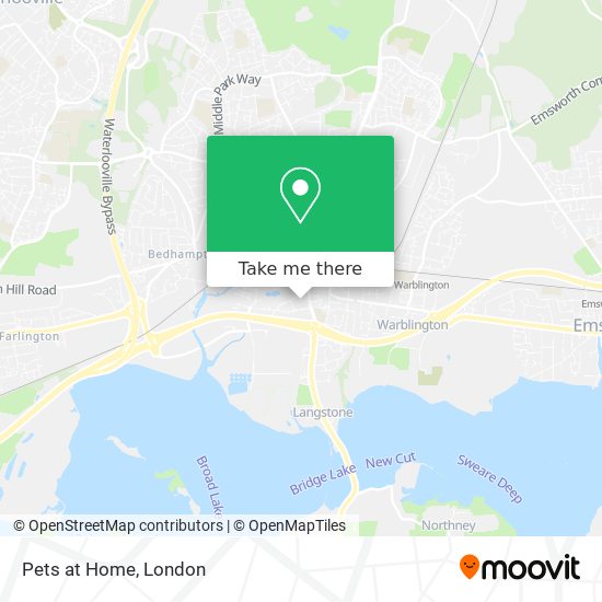 Pets at Home map