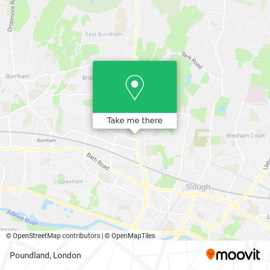 Poundland map