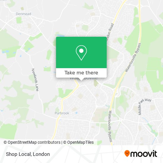 Shop Local map