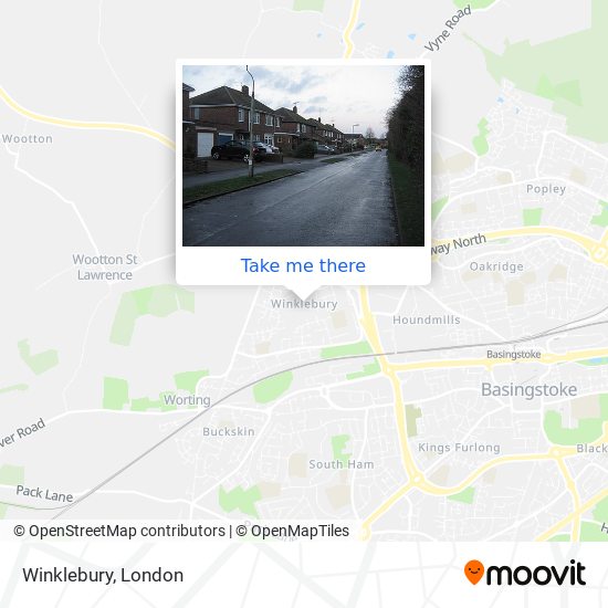 Winklebury map