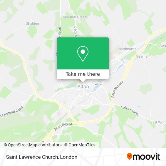 Saint Lawrence Church map