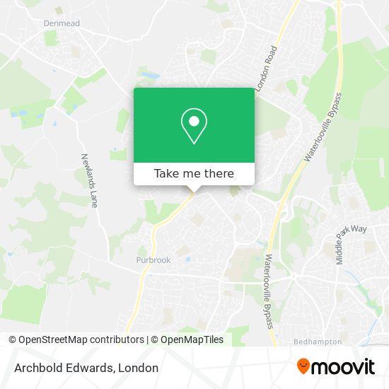 Archbold Edwards map