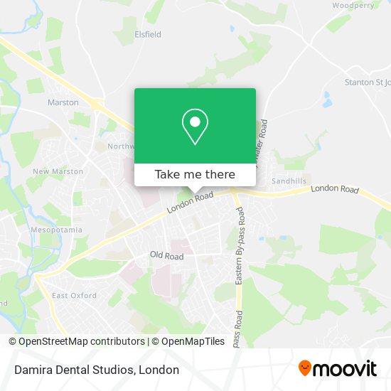 Damira Dental Studios map