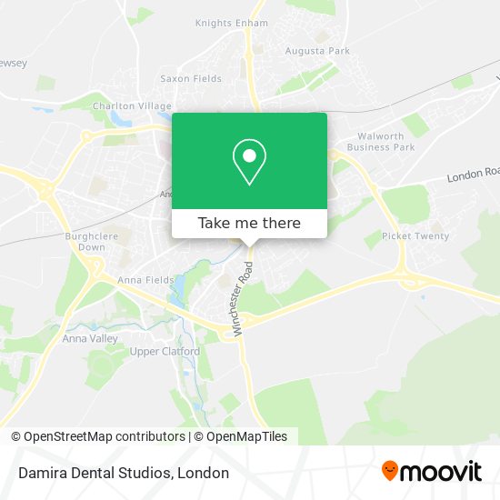 Damira Dental Studios map