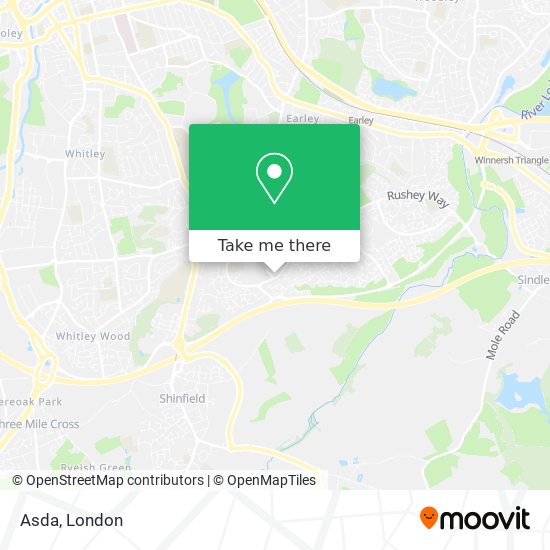 Asda map