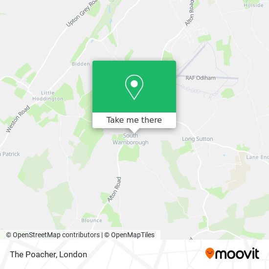 The Poacher map