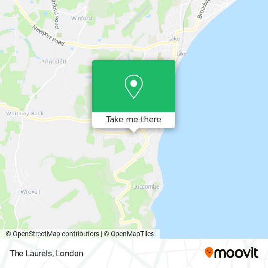 The Laurels map
