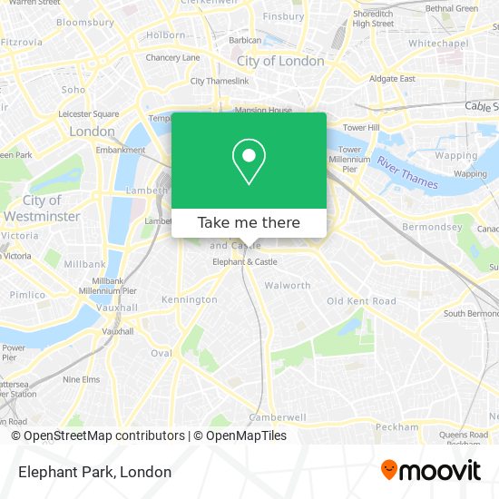 Elephant Park map