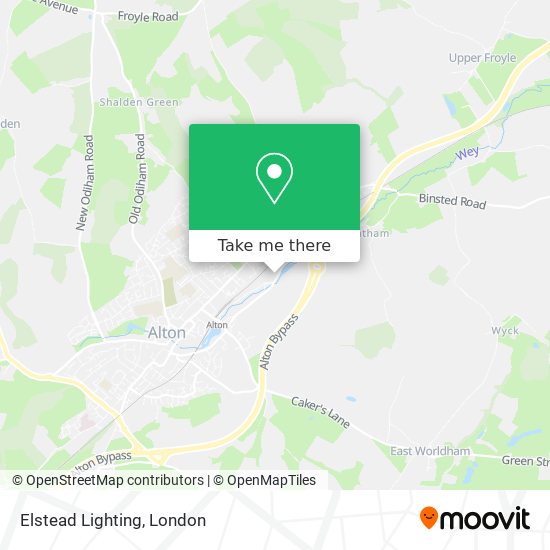Elstead Lighting map