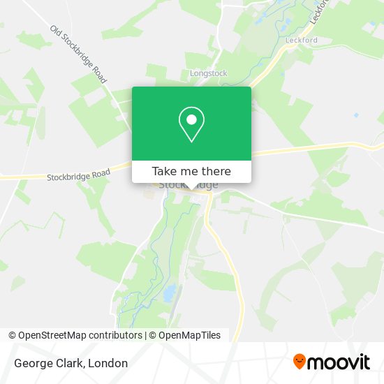 George Clark map