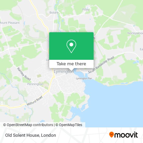Old Solent House map
