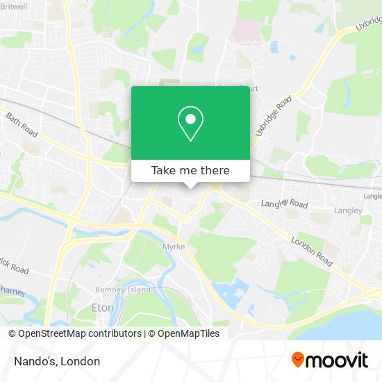Nando's map