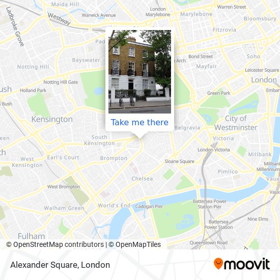 Alexander Square map