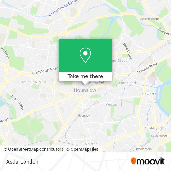 Asda map