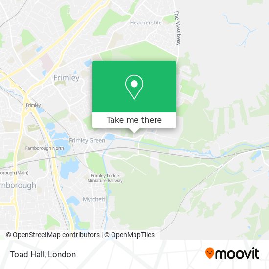 Toad Hall map