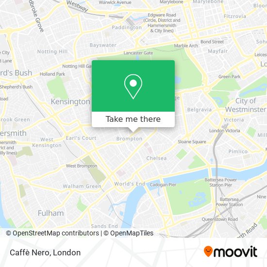Caffè Nero map