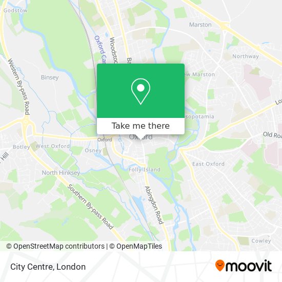 City Centre map