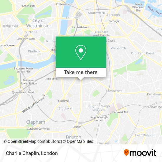 Charlie Chaplin map