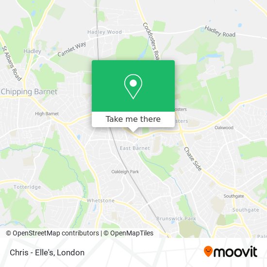 Chris - Elle's map