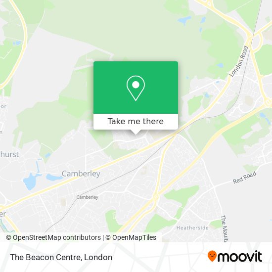 The Beacon Centre map