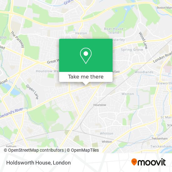 Holdsworth House map