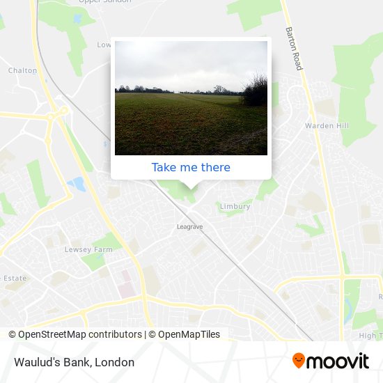Waulud's Bank map