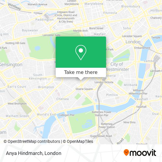 Anya Hindmarch map