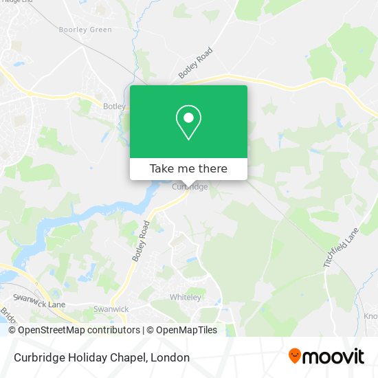 Curbridge Holiday Chapel map