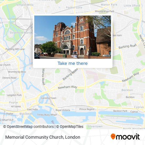Memorial Community Church map