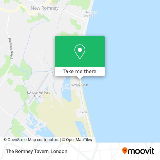 The Romney Tavern map