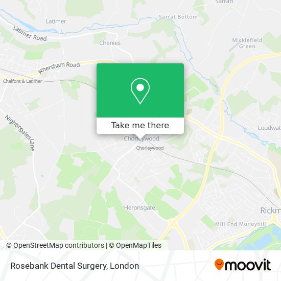 Rosebank Dental Surgery map