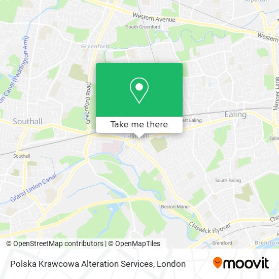 Polska Krawcowa Alteration Services map