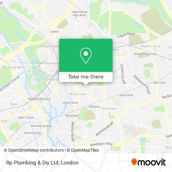 Rp Plumbing & Diy Ltd map