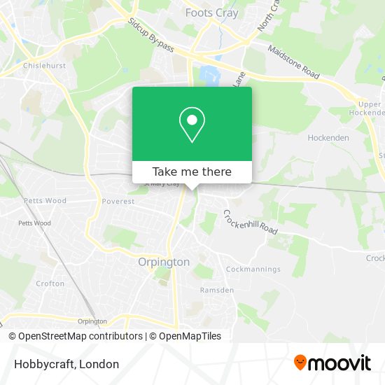 Hobbycraft map