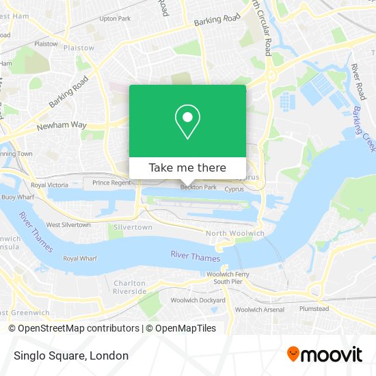 Singlo Square map