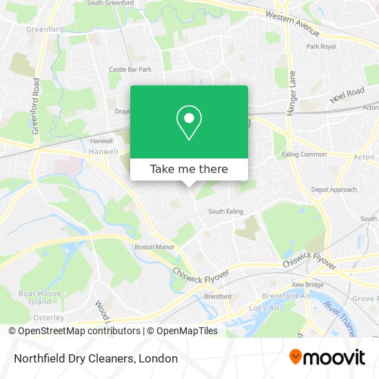 Northfield Dry Cleaners map