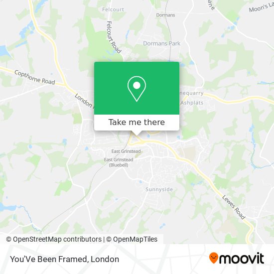 You'Ve Been Framed map