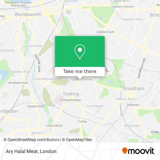 Ary Halal Meat map
