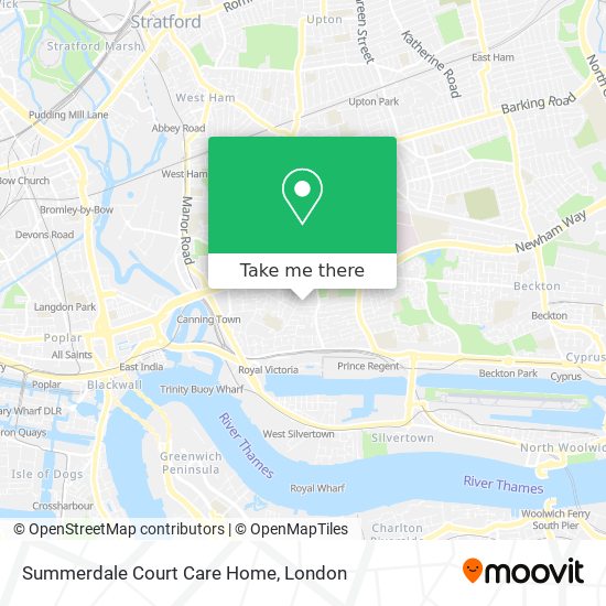 Summerdale Court Care Home map