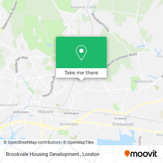 Brookvale Housing Development. map