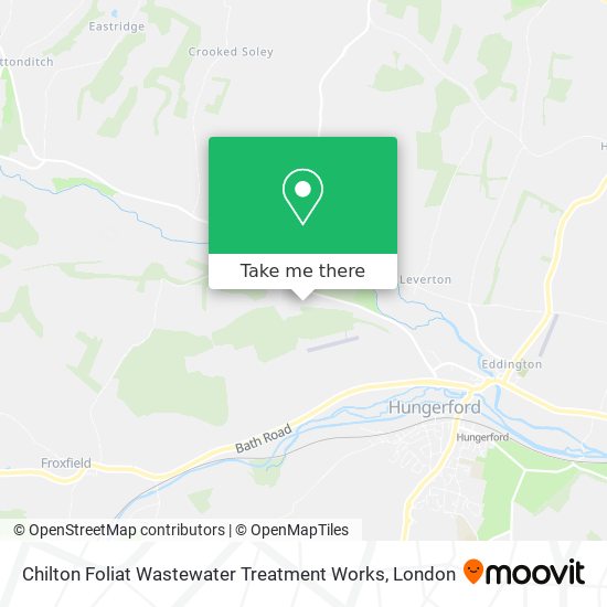 Chilton Foliat Wastewater Treatment Works map