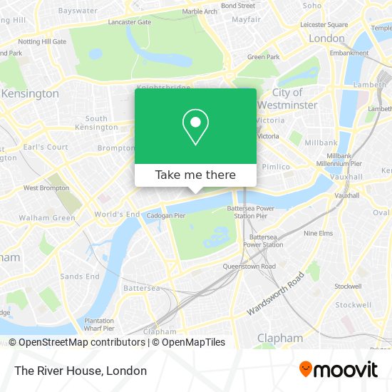The River House map