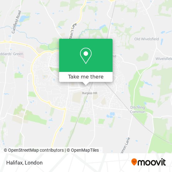 Halifax map
