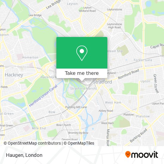 Haugen map