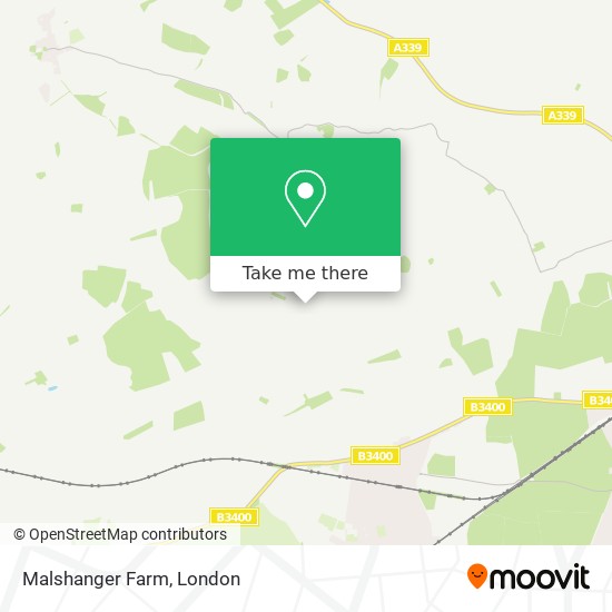 Malshanger Farm map