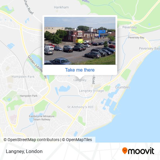 Langney map