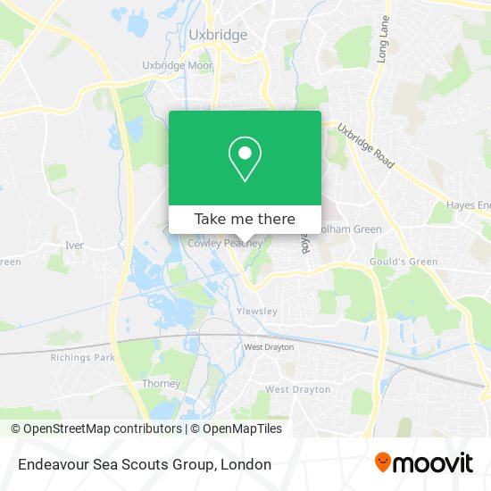 Endeavour Sea Scouts Group map
