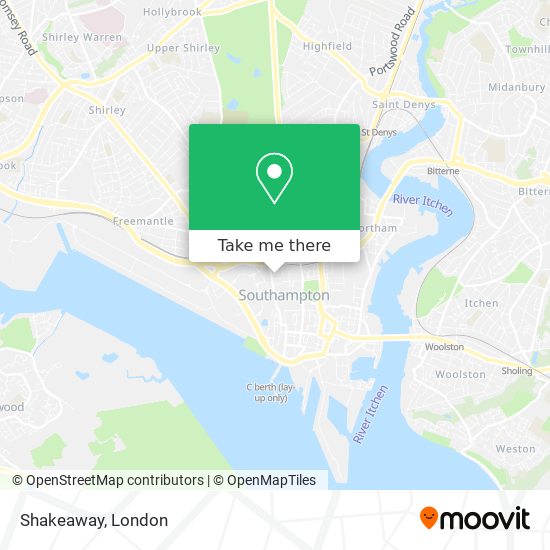 Shakeaway map