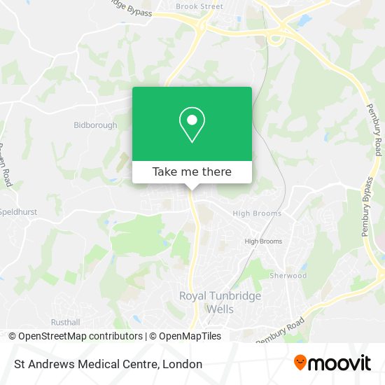 St Andrews Medical Centre map